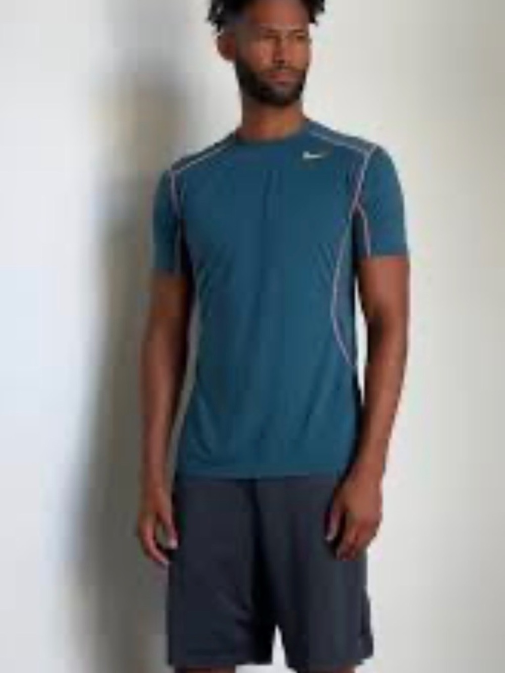 Nike Teal Blue Short-Sleeve Athletic Tee